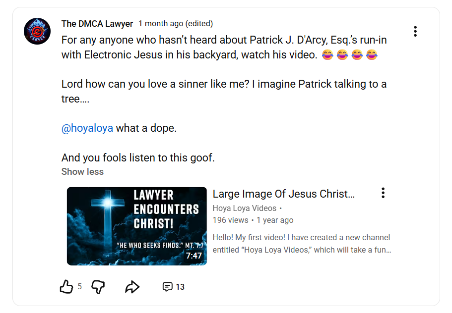 Third AI image targeting faith