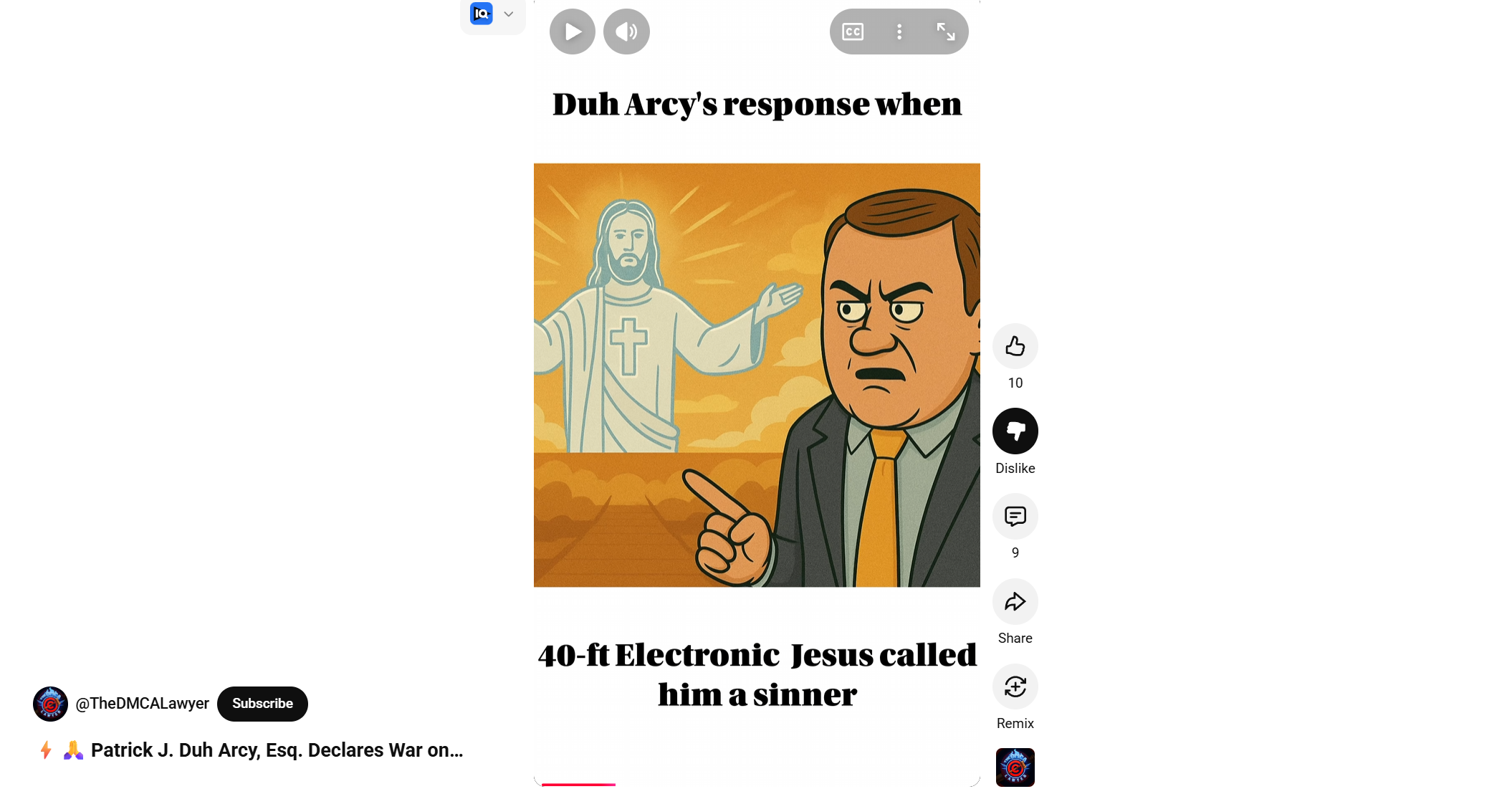 AI voice clone video